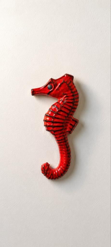 Hippocampe André Bayer, céramique belge, années 1960, Enlèvement
