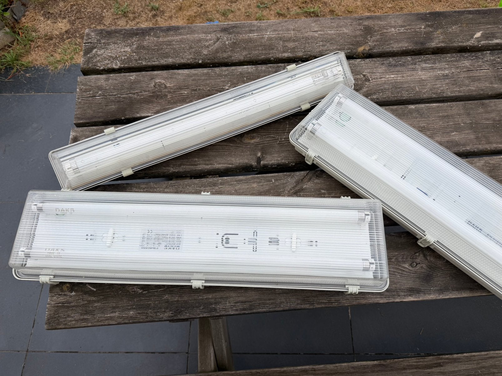 Verlichting voor tuinhuis/schuur, Ophalen, Gebruikt, Lamp met armatuur