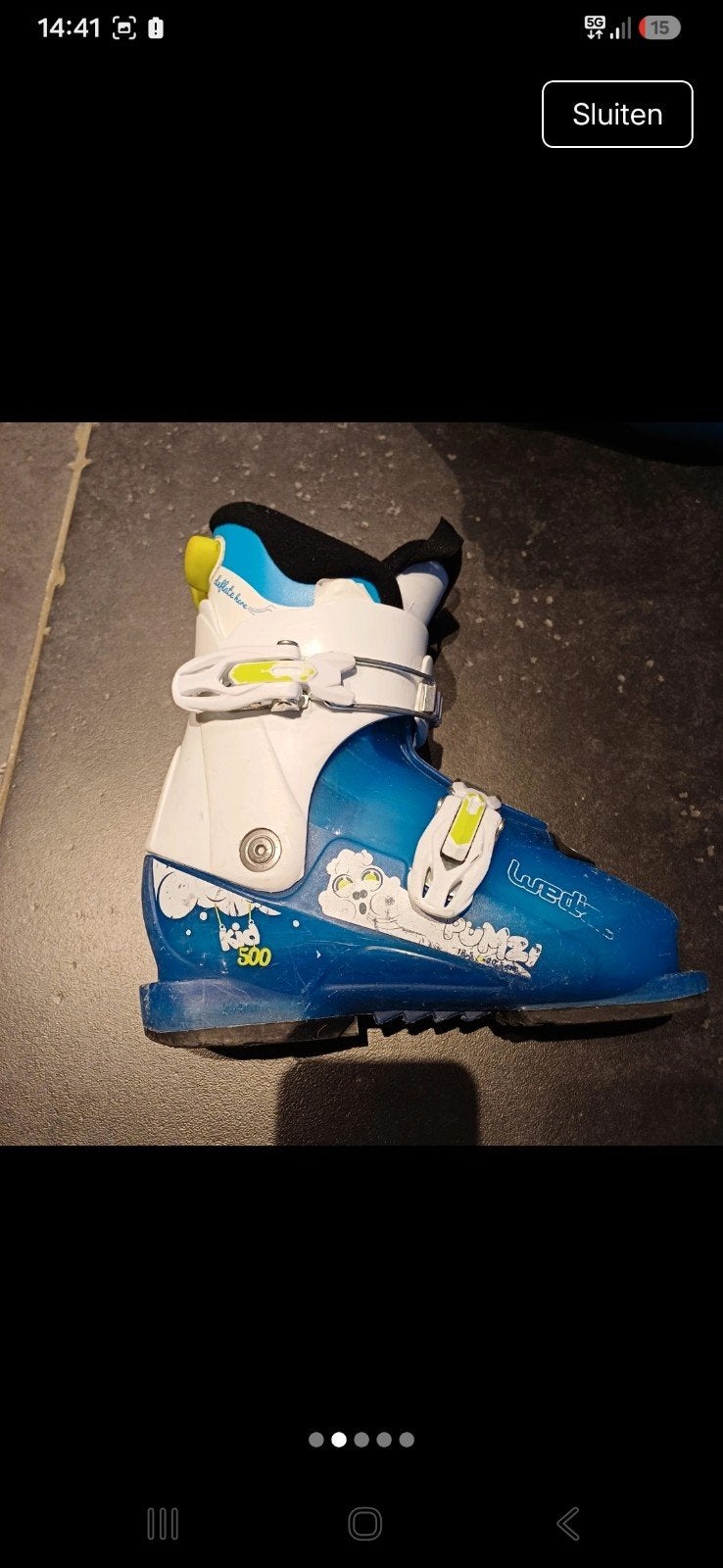 Skibotten wedze, Sports & Fitness, Ski & Ski de fond, Autres marques, Comme neuf, Enlèvement, Chaussures