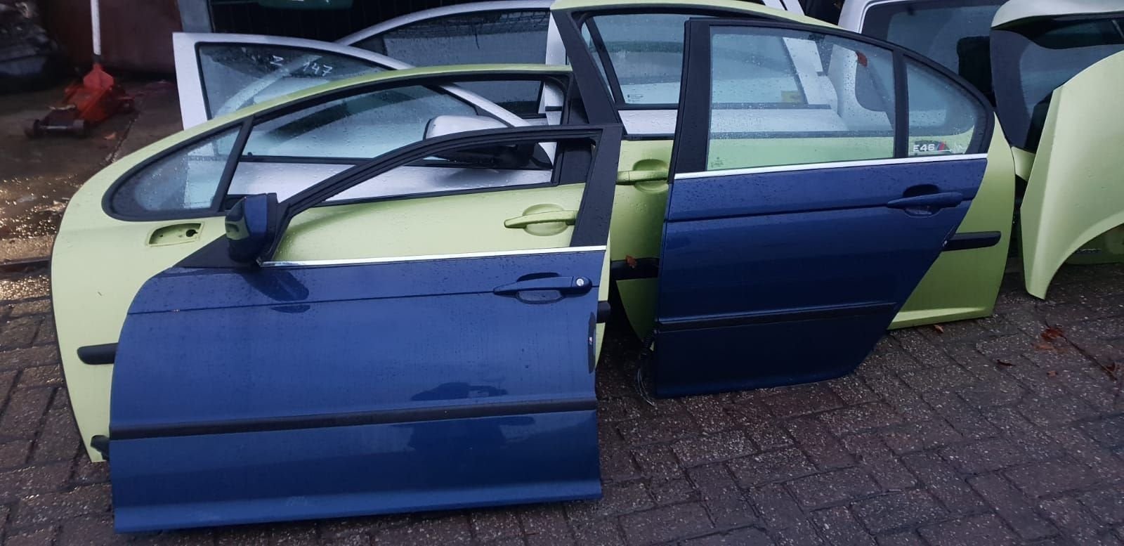 BMW 3 SERIE E46 PORTIEREN LV+LA BJ 98 2004, -, Utilisé, Porte, -