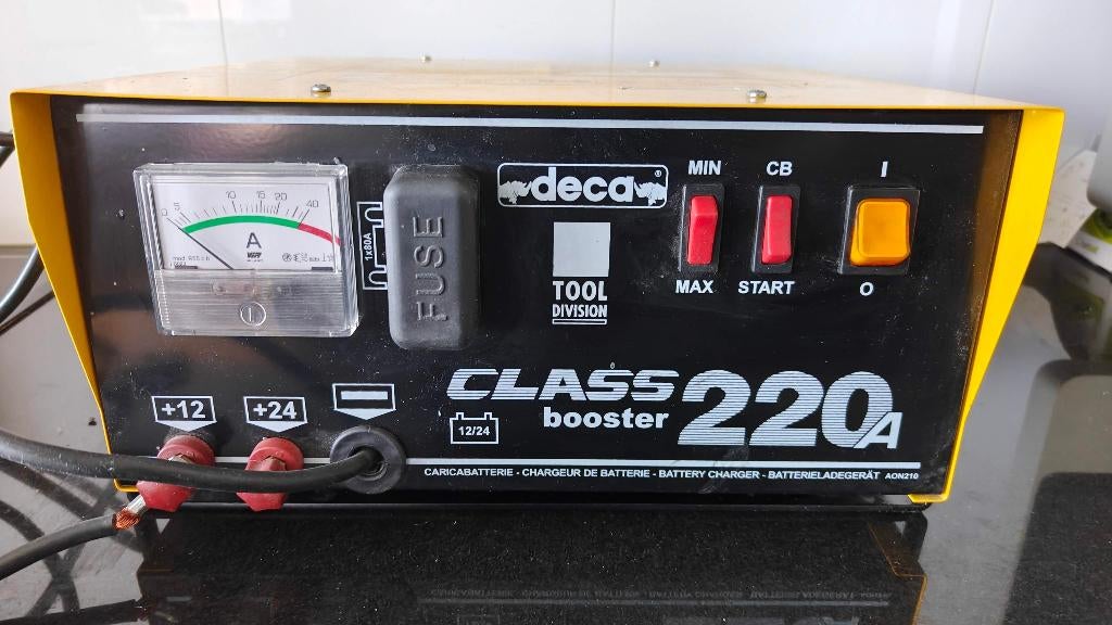 Deca AccuLader Booster 220A, Ophalen, Gebruikt