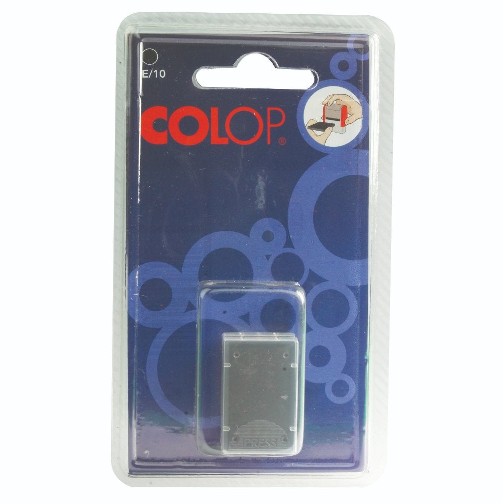 COLOP E/10 Replacement Ink Pad Black (Pack of 2), Ophalen of Verzenden