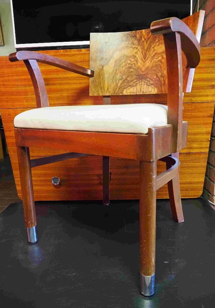 Fauteuil TENIERS Art Déco De Coene, N 904, Decoene Courtrai, Antiquités & Art, Enlèvement