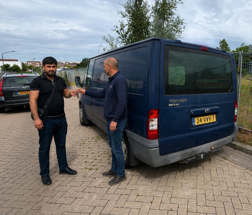Gezocht Ford Transit export
