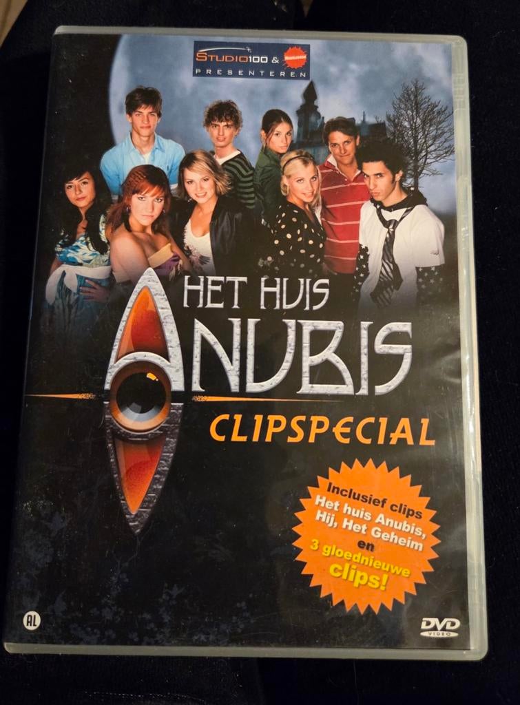 Het Huis Anubis Clipspecial  - DVD, Alle leeftijden, Ophalen of Verzenden, Zo goed als nieuw