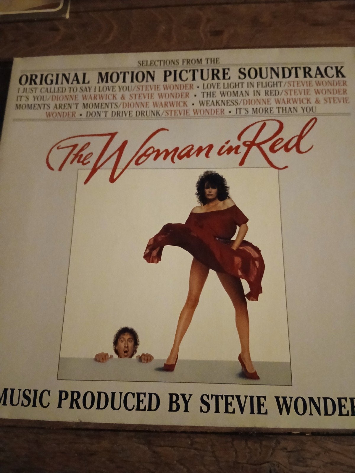 LP - Stevie Wonder - The Woman in Red (Original Soundtrack), Bande originale, Enlèvement, LP