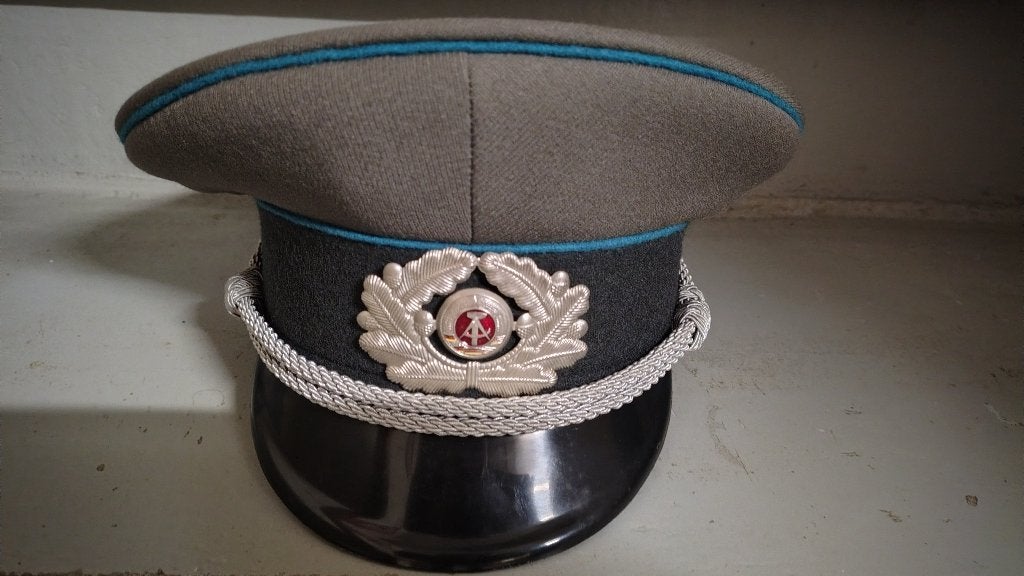 Képi officier médecin NVA (DDR), Collections, Objets militaires | Général, Enlèvement ou Envoi, Armée de terre, Casque ou Béret
