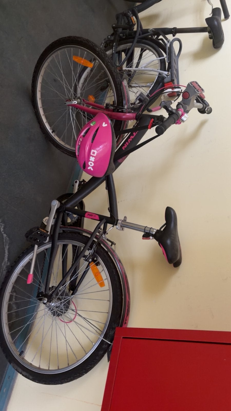 B'Twin Poply 500, vélo pour filles, Frein à main, Enlèvement, Utilisé, Frein sur jante