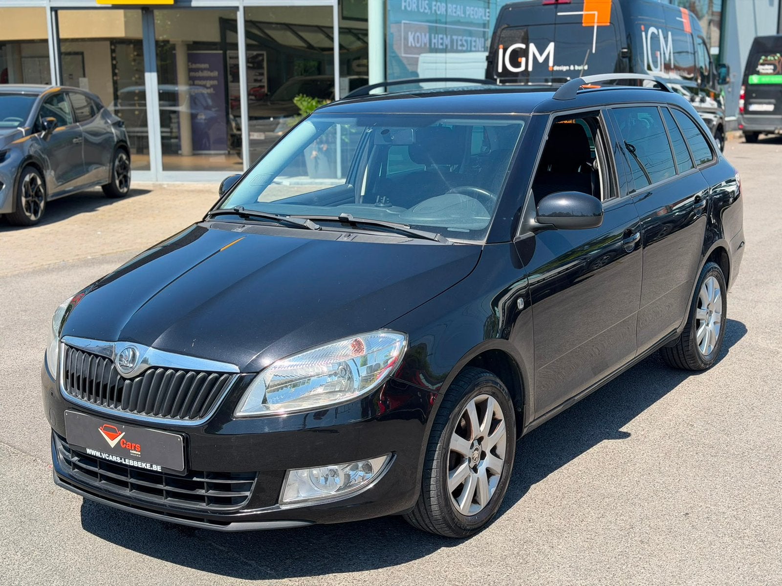 Skoda fabia break benzine airco GOEDE STAAT+ keuring vvk, Auto's, Euro 5, Bedrijf, Break, Onderhoudsboekje