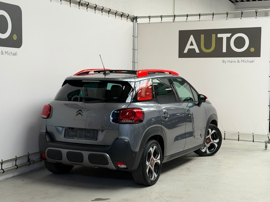 Citroen C3 Aircross 1.6 BlueHDi Shine *PANO*HUD*CAMERA*, Autos, Citroën, Argent ou Gris, Achat, Euro 6, Entreprise