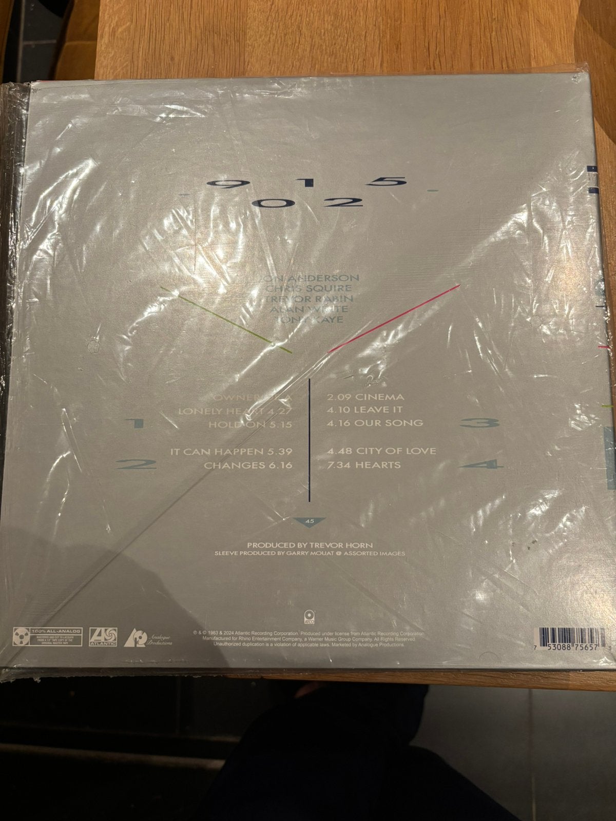 Yes 90125 vinyl, Enlèvement, Comme neuf