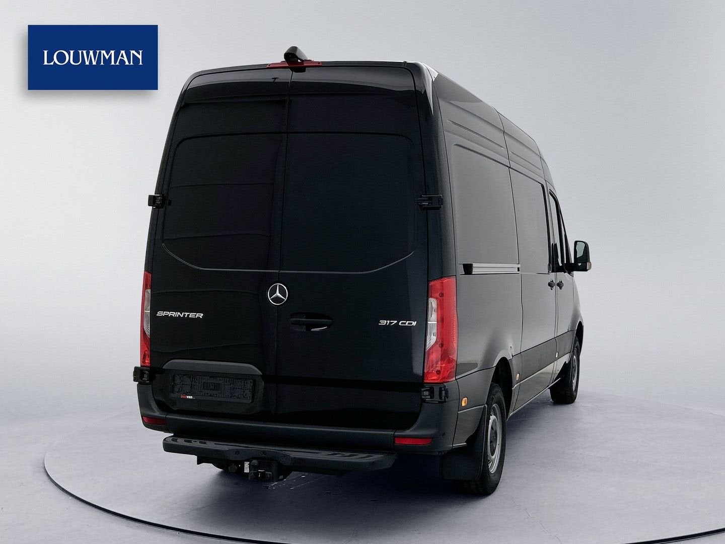 Mercedes-Benz Sprinter 317 1.9 CDI L2 Select Navigatie Trekh, Automaat, Zwart, Mercedes-Benz, Bedrijf