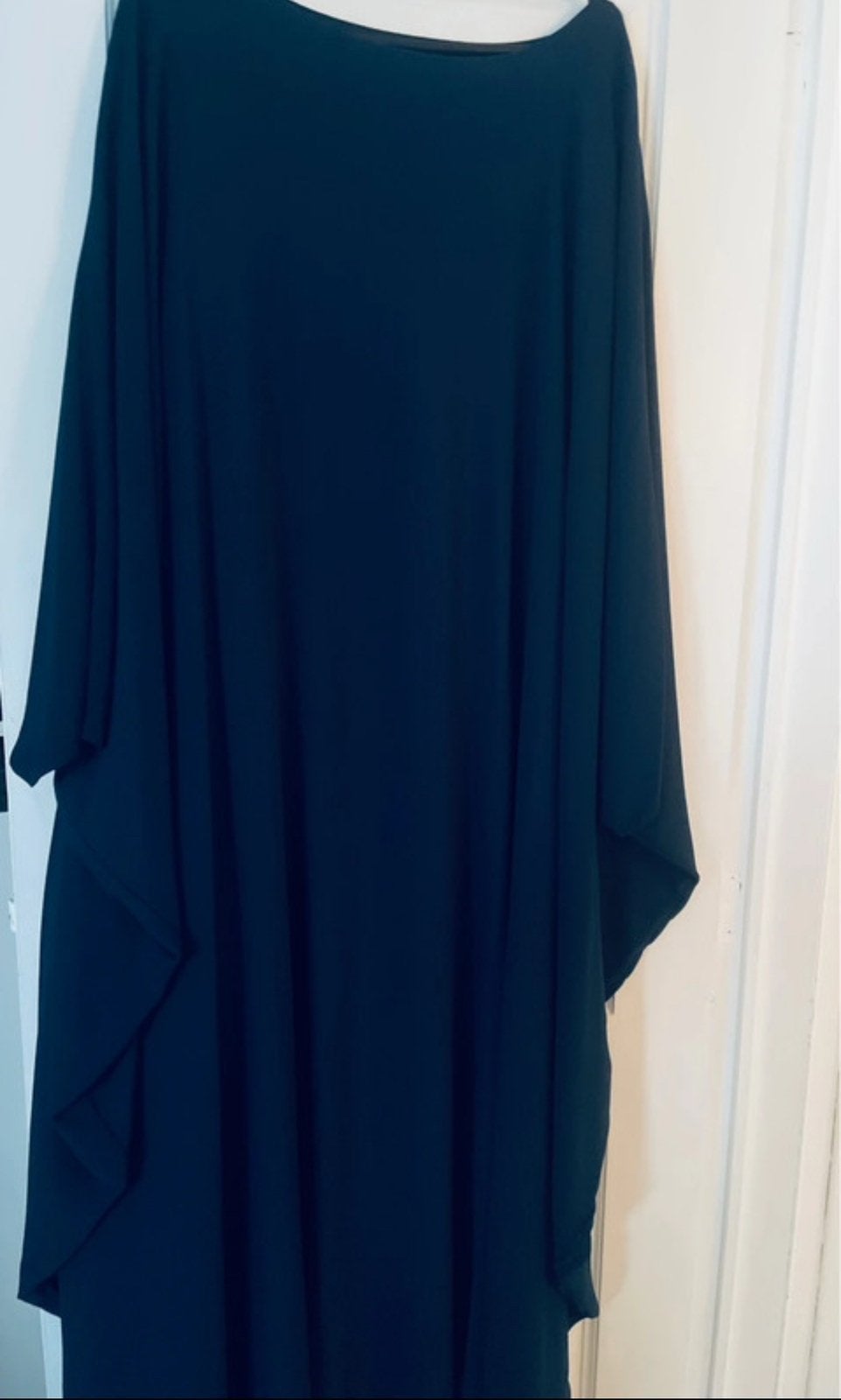 Donker blauwe jurk, Kleding | Dames, Grote Maten, Ophalen of Verzenden, Zo goed als nieuw, Blauw, Jurk