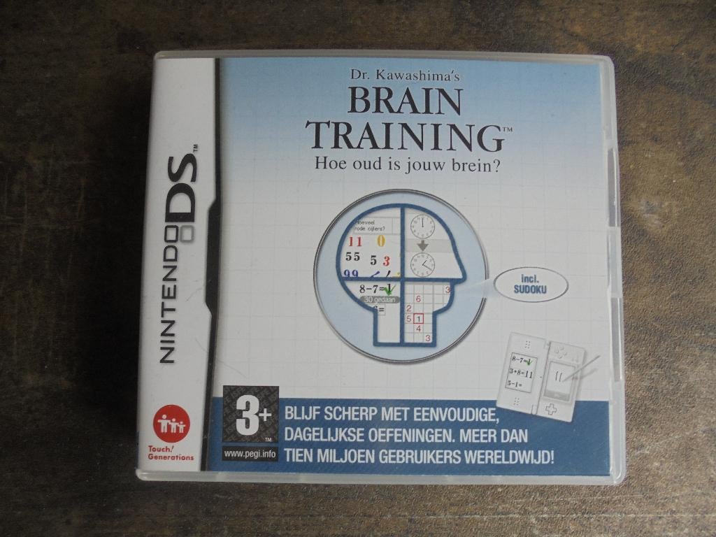 Dr Kawashima's Brain Training voor DS (zie foto's) IV, Puzzel en Educatief, Gebruikt, 1 speler, Ophalen of Verzenden