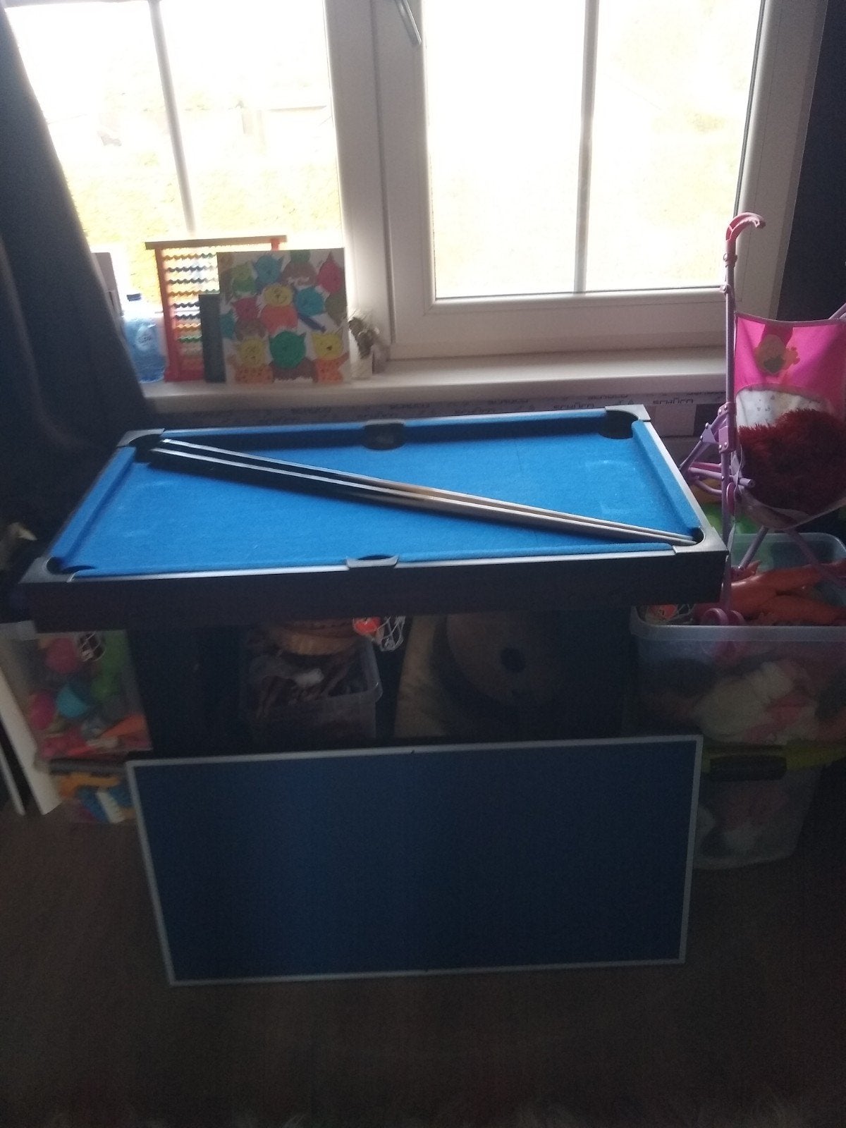 kinderbiljart met een extra tafel inclusief, Enlèvement, Comme neuf
