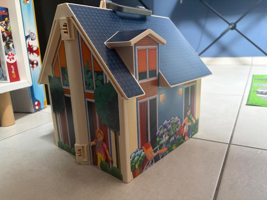 Playmobil huis met alle spulletjes, Kinderen en Baby's, Speelgoed | Playmobil, Ophalen, Zo goed als nieuw, Complete set