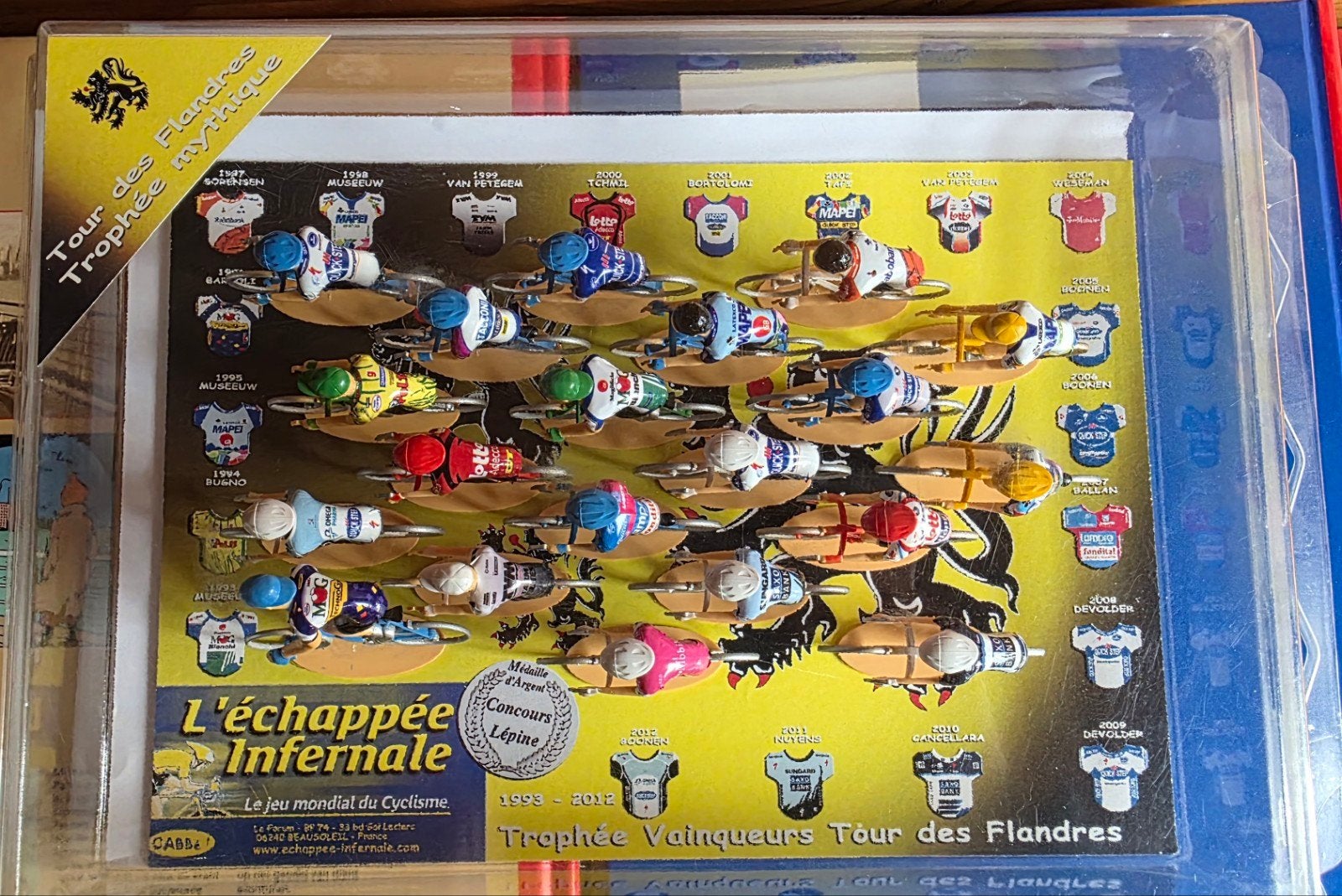 wielrenners winnaars Ronde van Vlaanderen 1993 - 2012, Ophalen of Verzenden