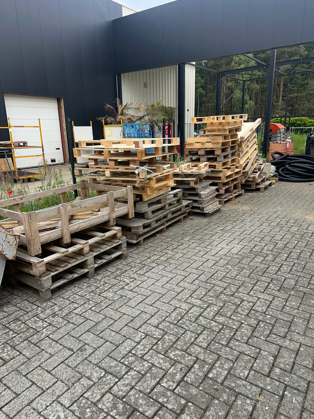 Gratis houten paletten. Alles in 1 keer weg, Tuin en Terras, Brandhout, Ophalen