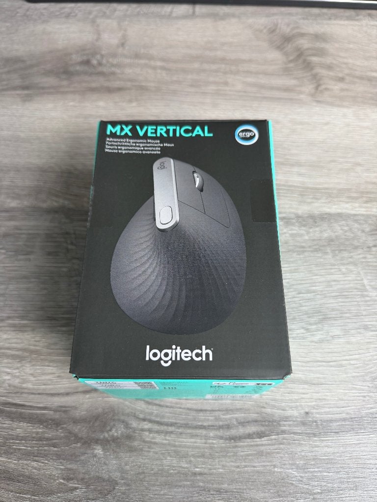 Logitech MX Vertical, Computers en Software, Rechtshandig, Muis, Ergonomisch, Logitech