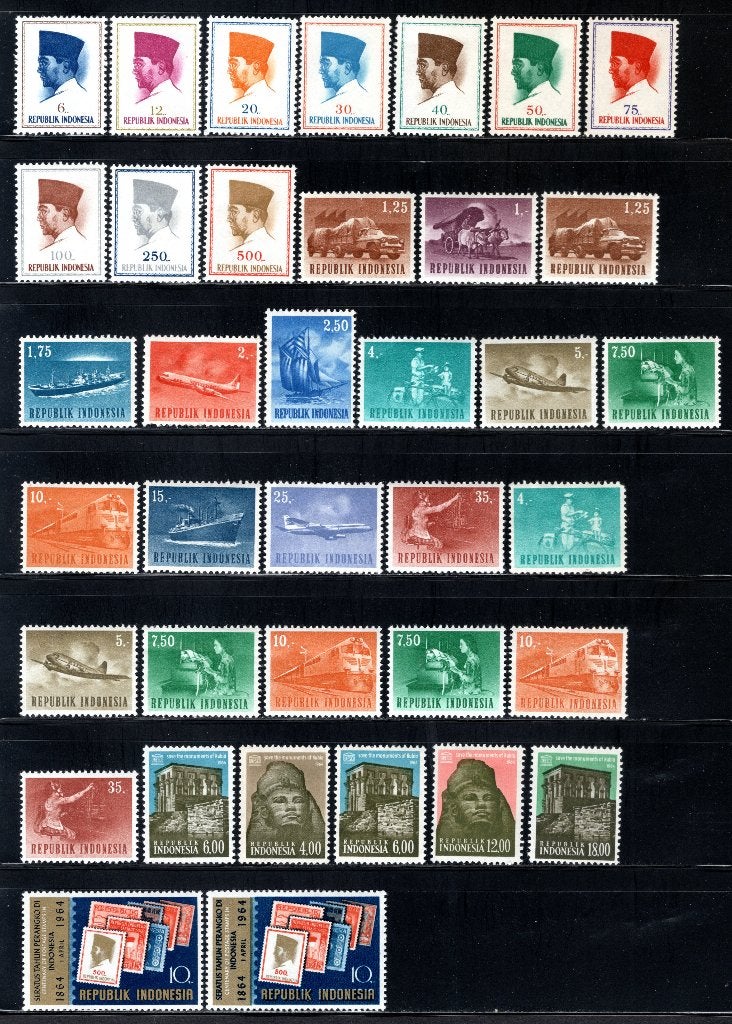 INDONESIE Année 1964 MH, Envoi, Non oblitéré, Asie du Sud