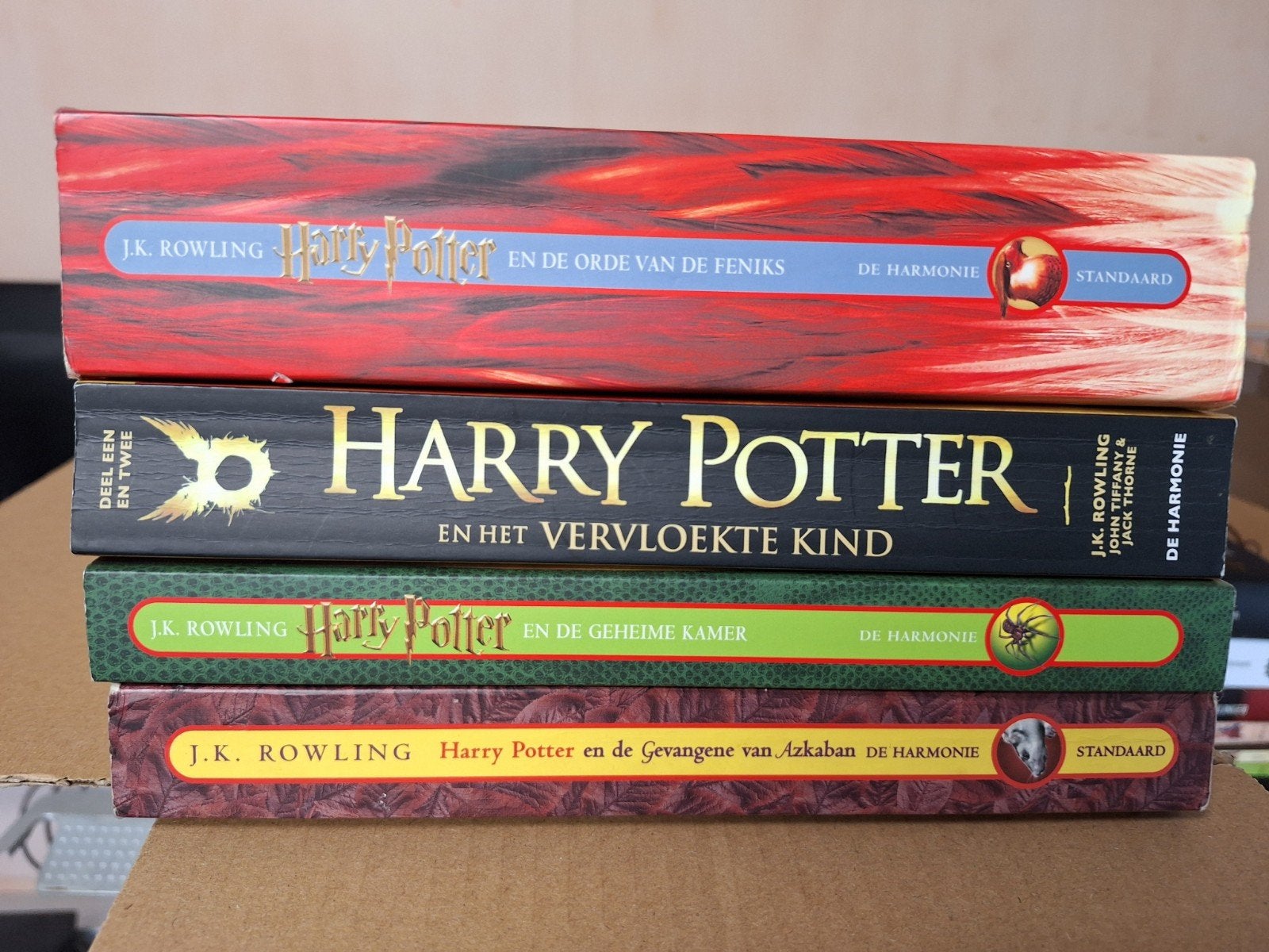 4 boeken harry potter, Ophalen of Verzenden