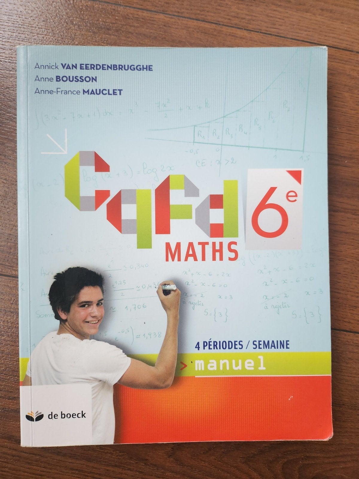 Maths 6ème Cqfd, Livres, Enlèvement, Comme neuf, Secondaire, Mathématiques B