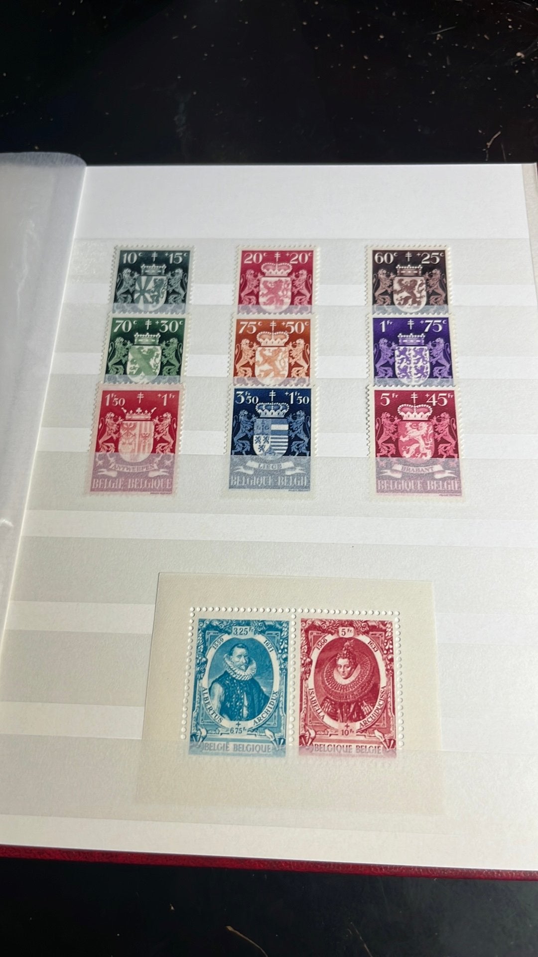 Belgische Postzegels, Verzenden