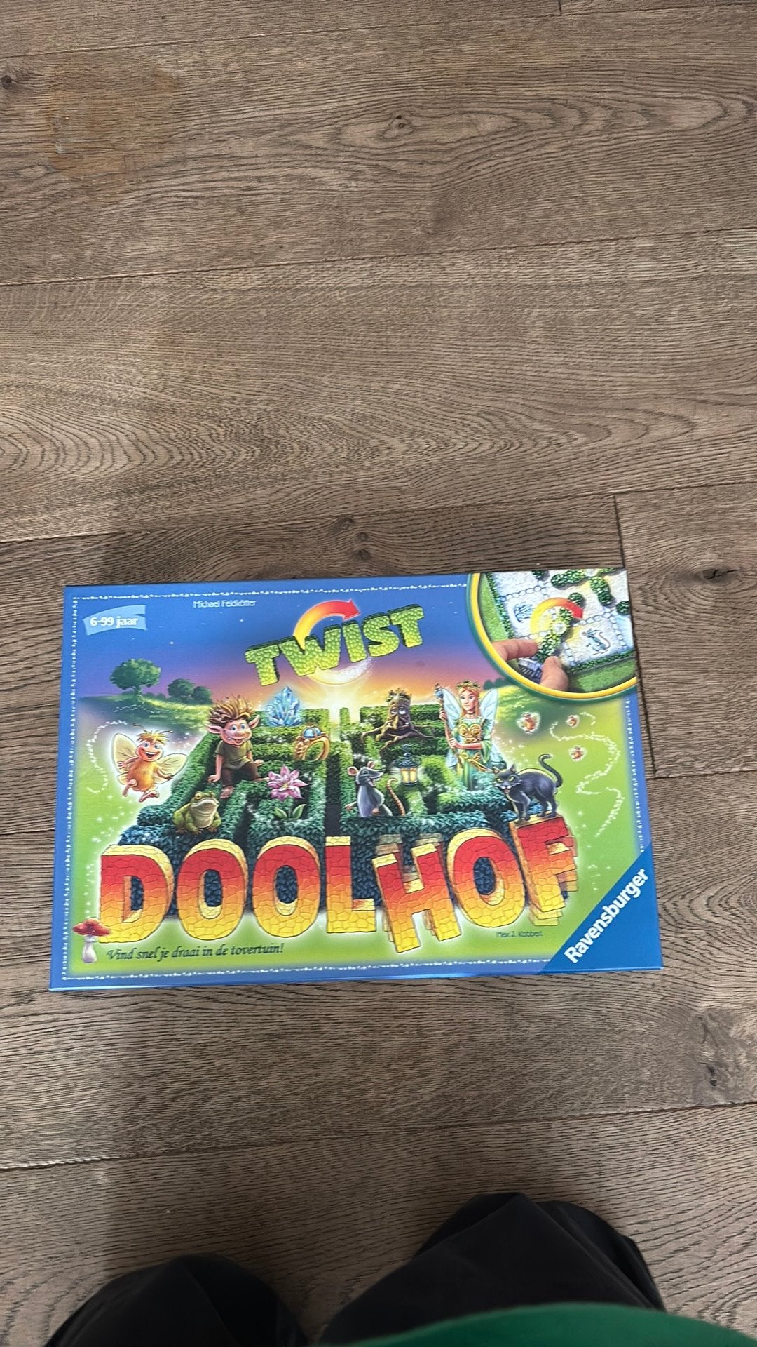 Twist doolhof, Ophalen, Nieuw