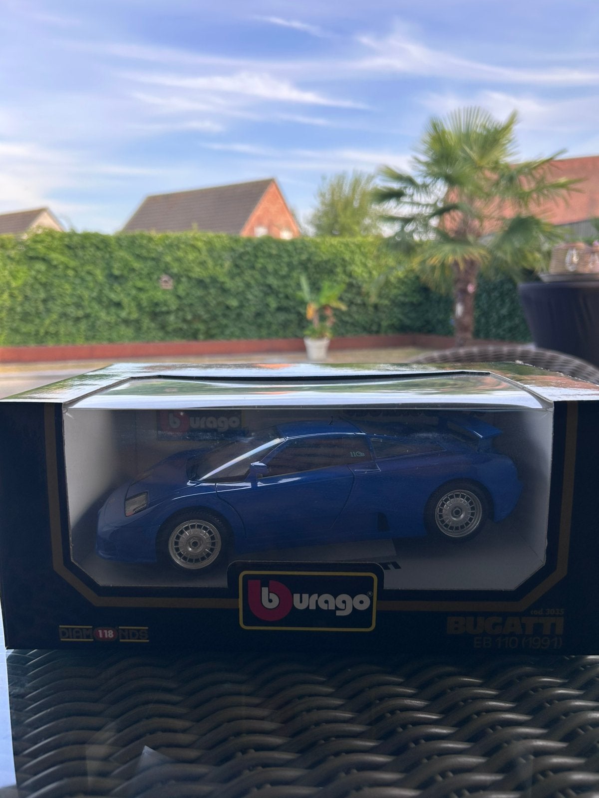 Burago Bugatti EB110 1/18, Hobby & Loisirs créatifs, Enlèvement, Neuf, Burago