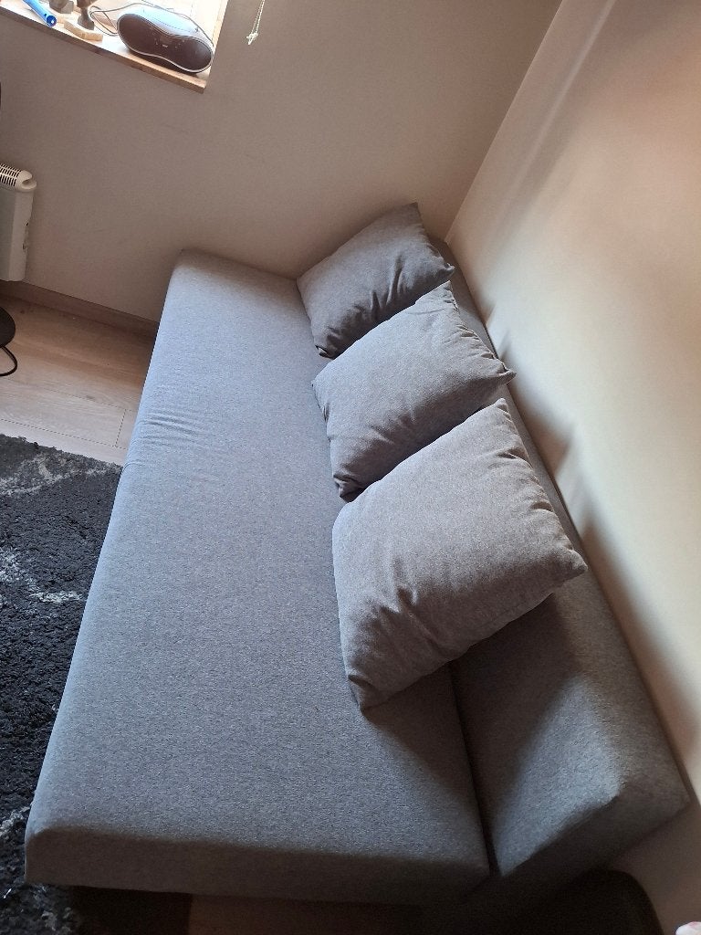 Slaapbank, Ophalen, Gebruikt, Tweepersoons, 120 cm