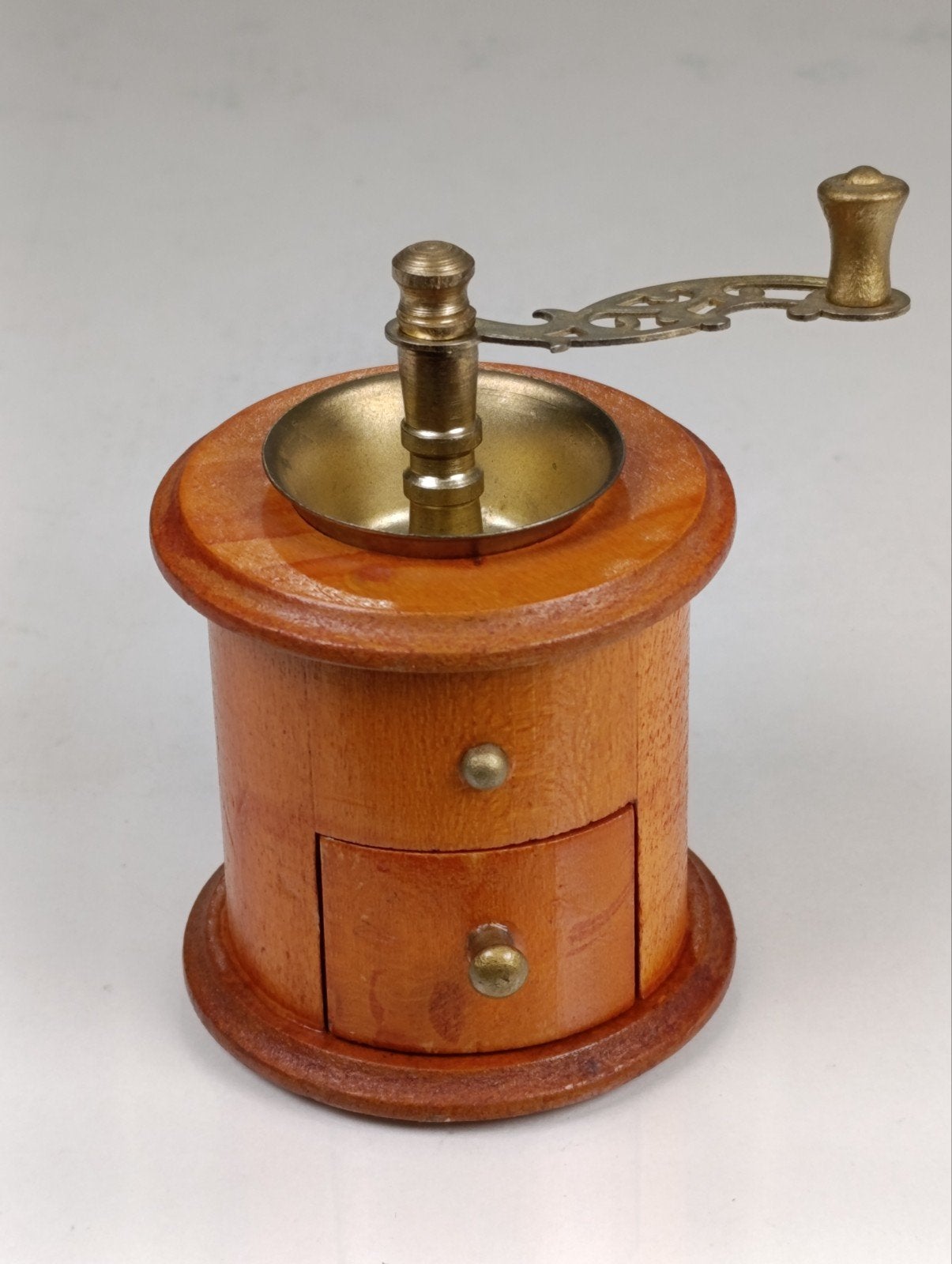 Ensemble de 5 moulins à café miniatures vintage - (décorati, Enlèvement ou Envoi