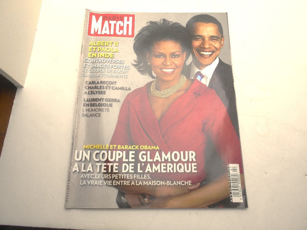 ancien Paris Match 2008 Barack Obama, Livres, Enlèvement ou Envoi, Comme neuf