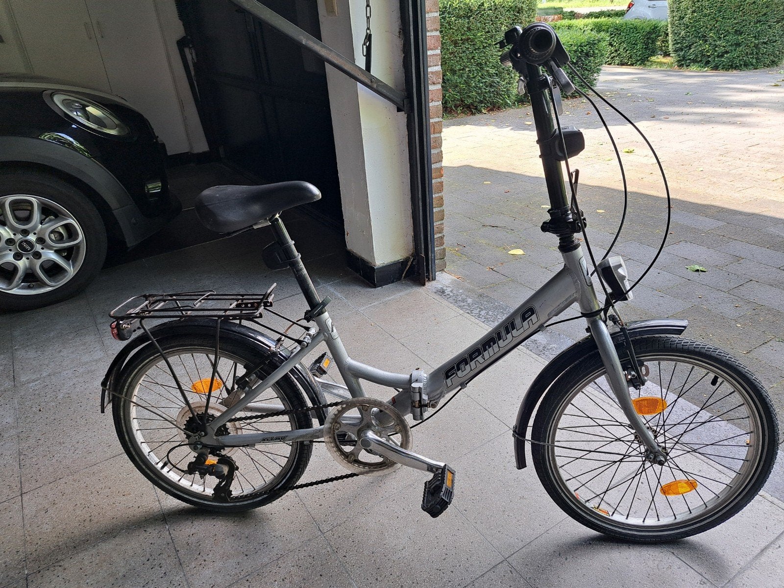 2 volwassen plooifietsen merk Formula, 1 grijze en 1 zwarte, Enlèvement, Vitesses