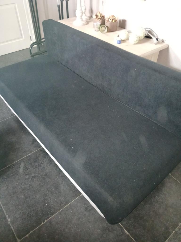 Slaapzetel met 2 topdekmatrassen., Enlèvement