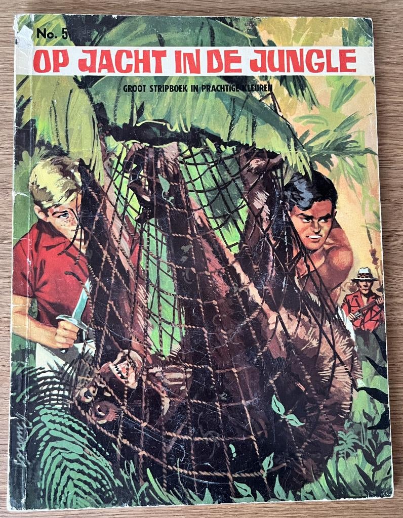 Jungle Reeks - Op jacht in de jungle -5-1e dr(1967) Strip, Une BD, Utilisé