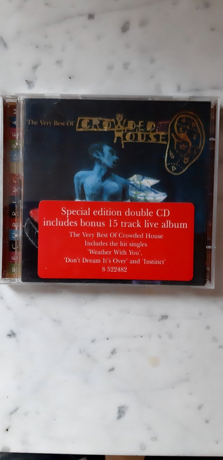 2CD Crowded House, special edition very best of + Live album, Enlèvement ou Envoi, Utilisé