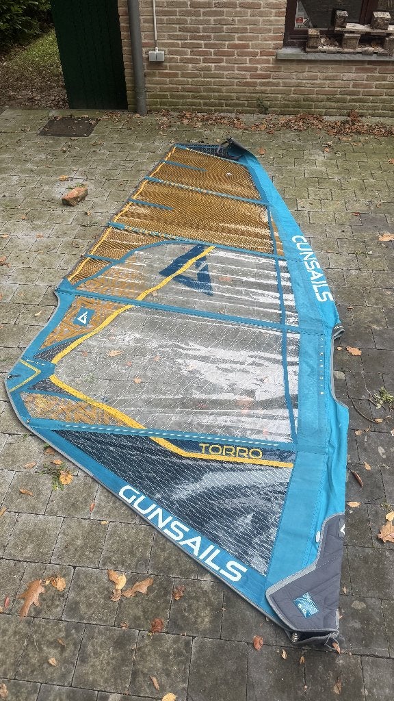 GunSails Torro 5.0m² — 2022 — 230€, Watersport en Boten, Ophalen, Zo goed als nieuw, Gunsails, Zeil