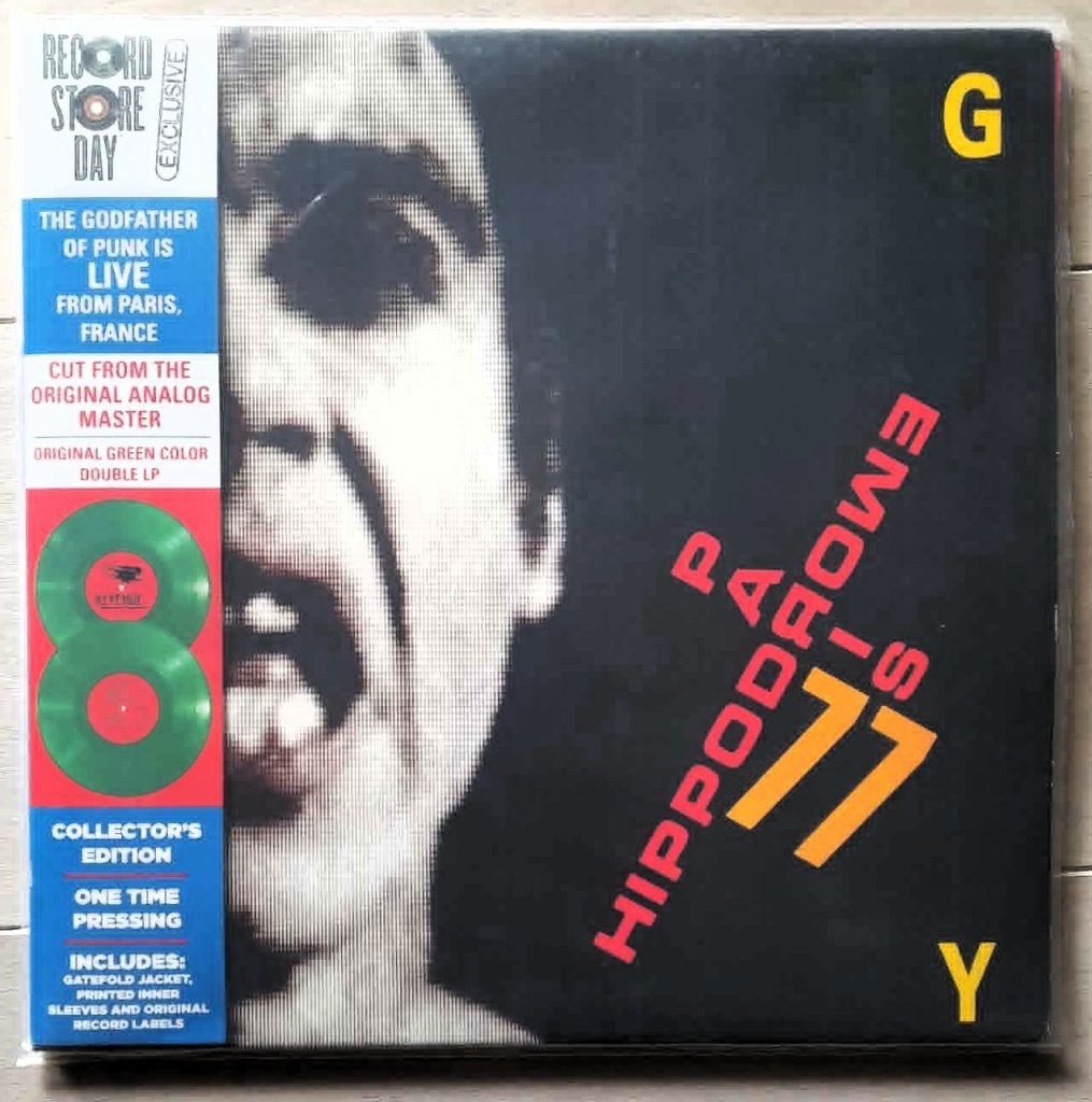 IGGY POP Hippodrome Paris 77 2xLP live STOOGES RSD, Cd's en Dvd's, Ophalen of Verzenden, Zo goed als nieuw, Dubbel-LP, Inclusief obi