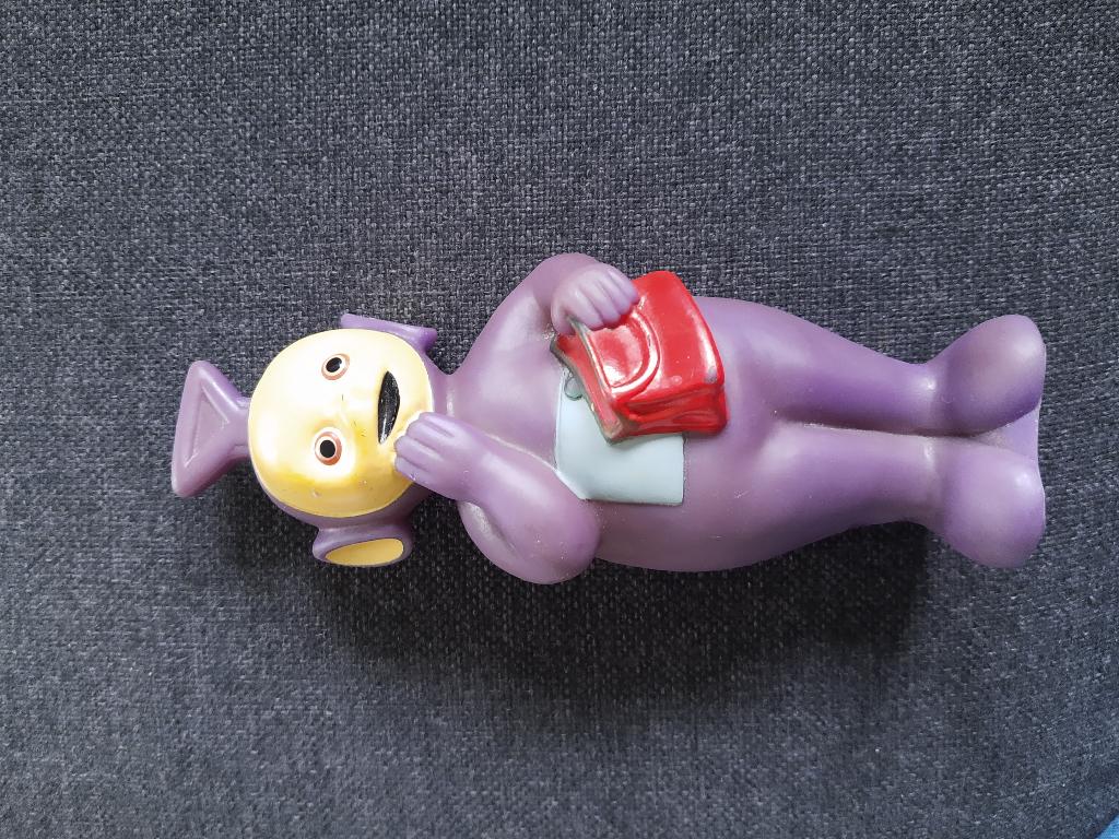 Teletubbie paars, Ophalen, Paars
