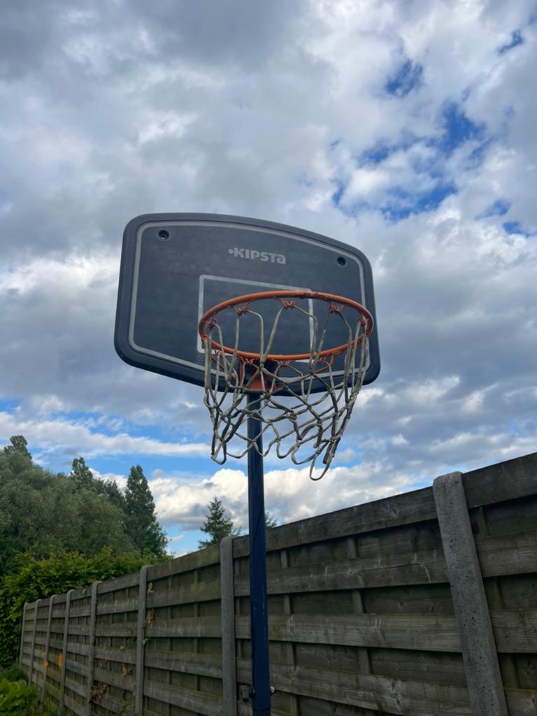 Basketball ring, Sport en Fitness, Basketbal, Ophalen, Gebruikt, Ring, Bord of Paal