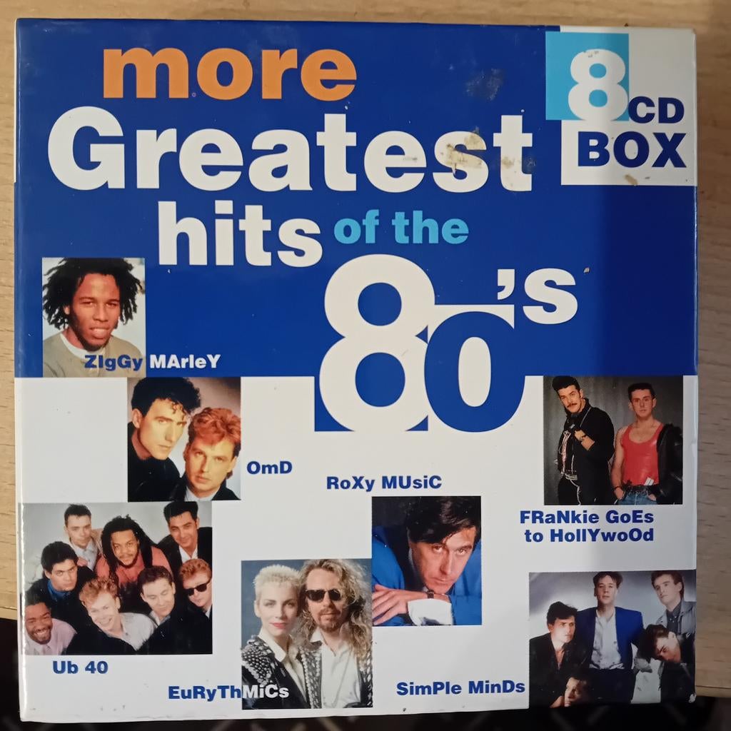 Greatest hits of the 80s 8cd box, Ophalen of Verzenden