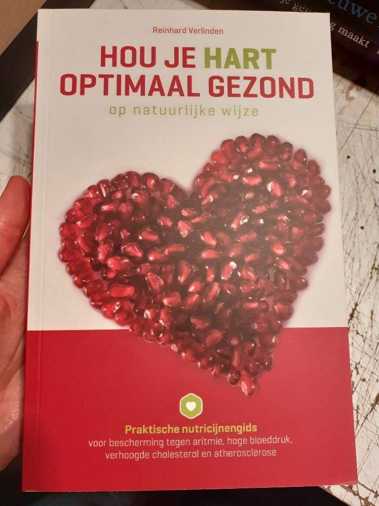 Boek “Hou je hart optimaal gezond” Reinhard Verlinden, Boeken, Gezondheid, Dieet en Voeding, Reinhard Verlinden, Dieet en Voeding