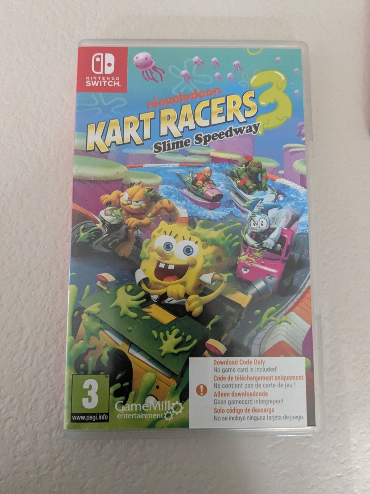 Nickelodeon kart racers, Consoles de jeu & Jeux vidéo, Neuf, Enlèvement ou Envoi, Course et Pilotage, À partir de 3 ans