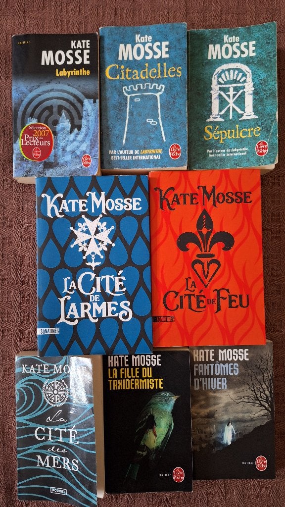 8 livres de Kate Mosse, Livres, Romans, Enlèvement ou Envoi, Utilisé, Kate Mosse, Europe autre