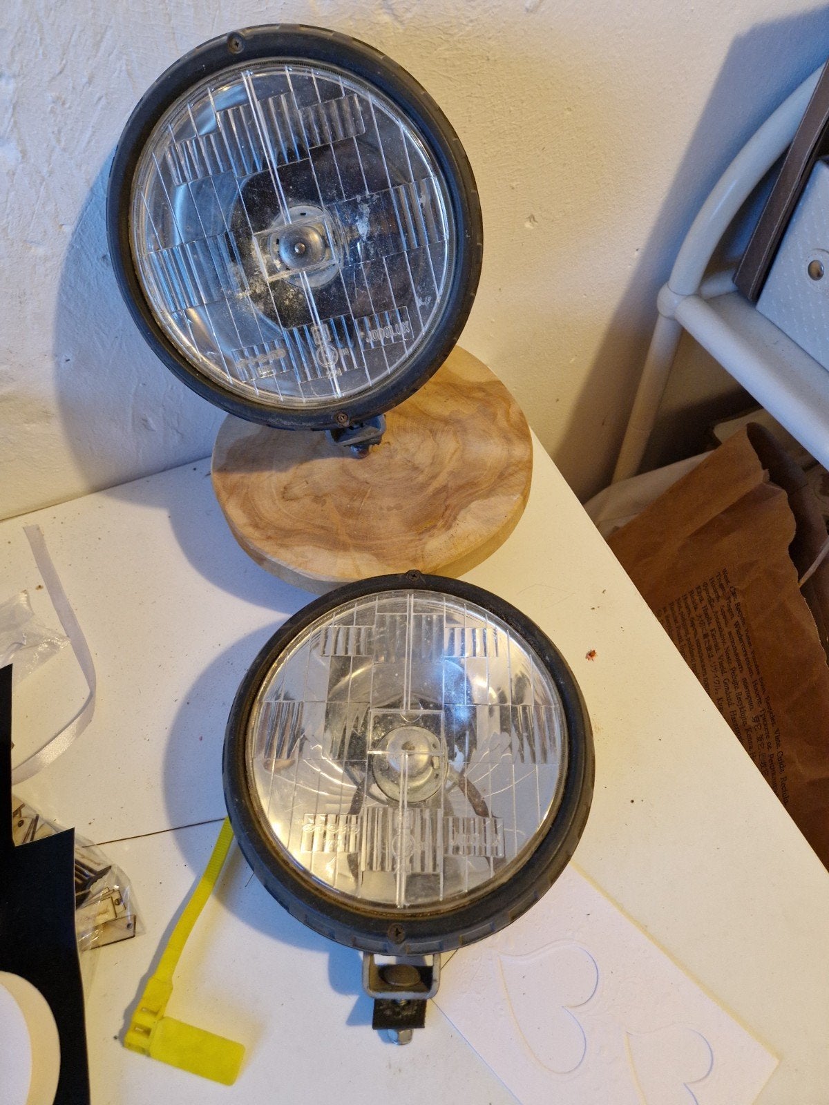 Vintage Hella Rallye 100 verstralers, Enlèvement ou Envoi