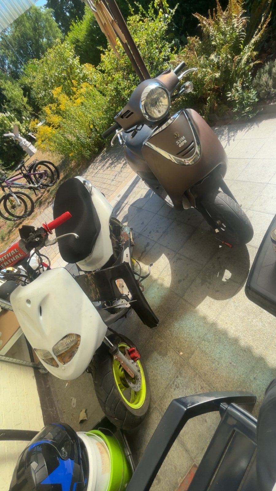 Sym Hello Hole, Vélos & Vélomoteurs, Scooters | Marques Autre, Enlèvement, Comme neuf