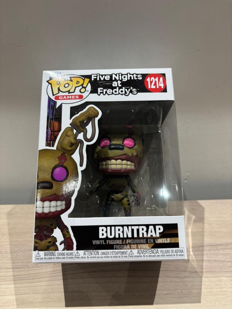Funko Pop! Games Five Nights at Freddy’s Burntrap #1214, Ophalen of Verzenden, Zo goed als nieuw