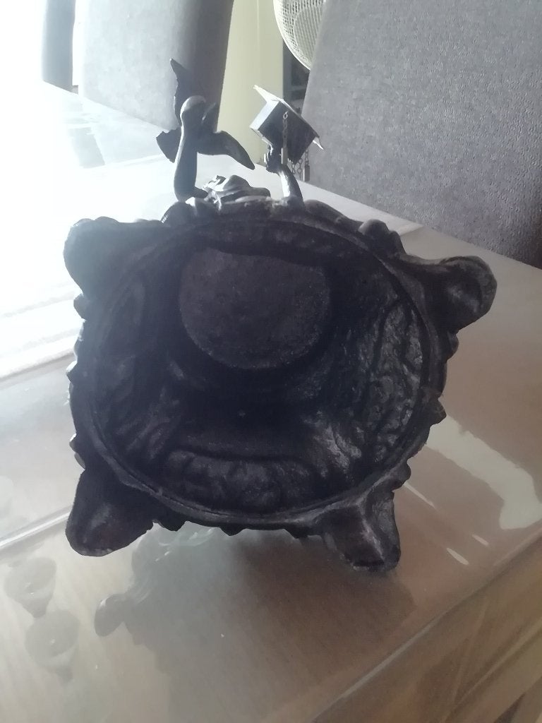 Art nouveau vintage schouwklokje in zamak?, Ophalen of Verzenden