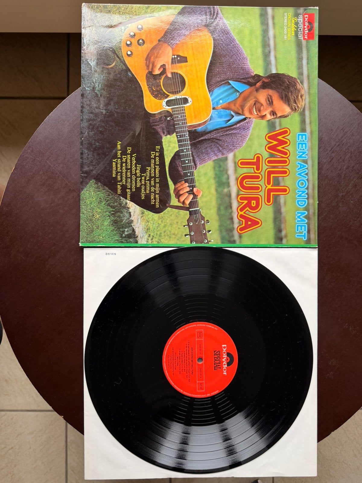 Will Tura – Een Avond Met Will Tura | Vintage vinyl LP, Enlèvement, Comme neuf, LP