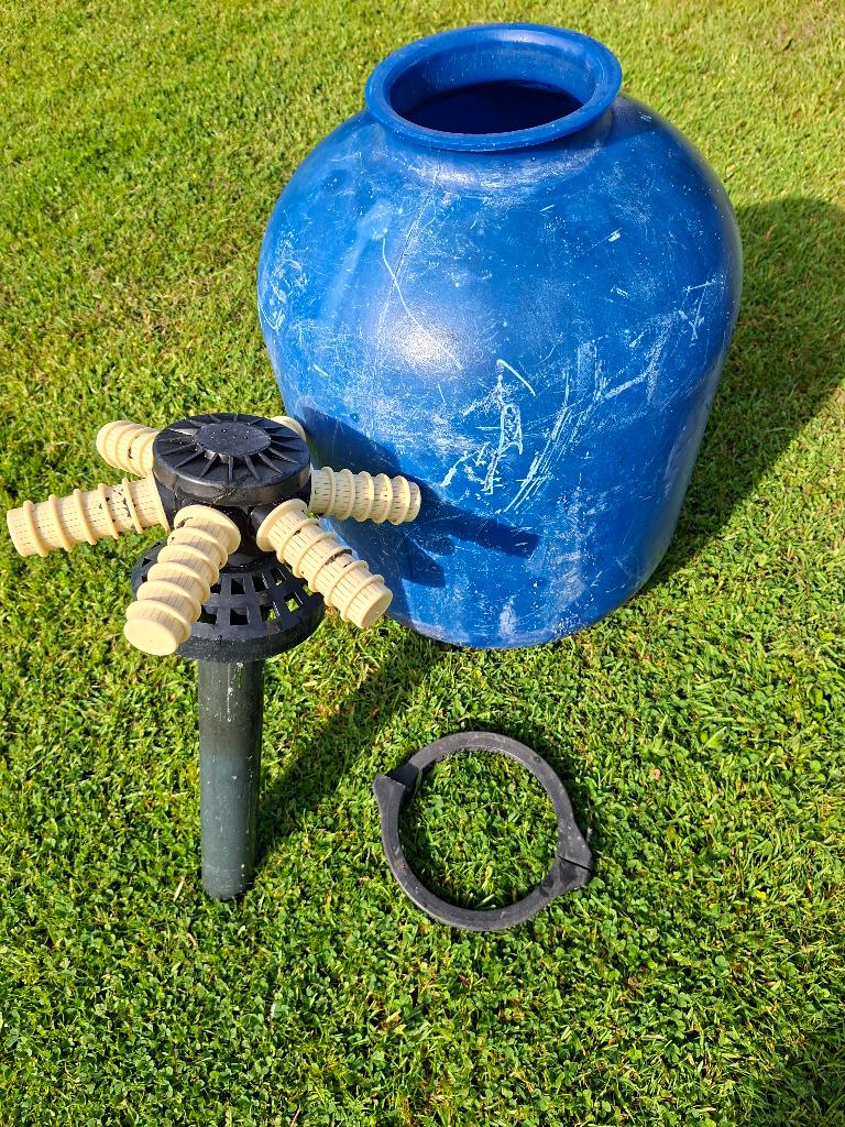 zandfilter + pomp+ motor, Ophalen, Gebruikt, Zwembadpomp
